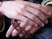 practising with a mala